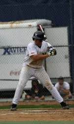 Sophomore Zac Richard was 4-for-8 against Fordham on Saturday