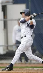 Sophomore Bobby Freking went 3-for-5 versus Fordham on Sunday