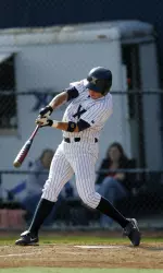 Junior Sean Farrell's solo home run versus Duquesne was his first of the season