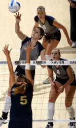 Junior Hillary Otte had a team-high 15 kills versus OSU