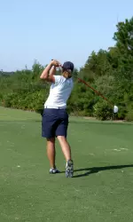 Mary Beth McKenna tied Audrey Fellmeth for XU's low round of the tournament with a 76