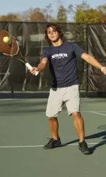 Brennan Rooney advanced to a flight semifinal