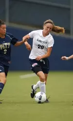 Susie Pauley's goal gave XU the 1-0 win over LaSalle