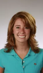 Senior Becky Clark won the individual title in the one-mile run.