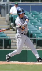 Junior Bobby Freking collected a hit and a game-high 13 put outs vs. Santa Clara