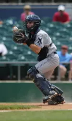 Senior Billy O'Conner 1-for-2, scoring one run, collecting two RBI and tallying a team-high 10 put outs vs. URI