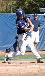 Senior Jordan Conley sent the game into extra innings with his two-RBI double in the bottom of the ninth
