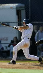 Senior Adam Pasono hit his third home run and team-best ninth double of the season in XU's 6-1 win over URI