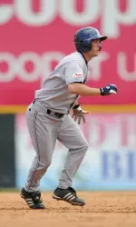 Senior Adam Pasono tallied three RBI on Friday