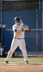 Sophomore Ben Thomas was the only Musketeer to have a multiple-hit game on Saturday