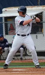Sophomore Ben Thomas knocked out a three-run homer in the fifth
