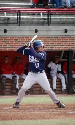 Senior Steve Brown knocked out his third home run of the season Sunday at GW