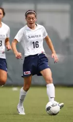 Chelsea Burns had one of Xavier's shots on goal.