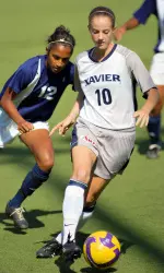 Andi Meyer and the Musketeers will look to rebound Sunday at Duquesne.