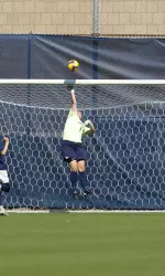 Jenny Rosen posted five saves in over 98 minutes of action at Duquesne.