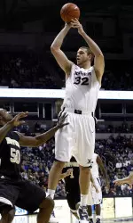 Junior Kenny Frease recorded a double-double with 12 points and a career-high 18 rebounds in the triple overtime victory against Wofford.