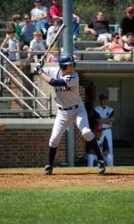 Freshman Patrick Paligraf was 2-for-2 with two runs scored, two RBI and two walks in XU's 14-5 win over Duquesne