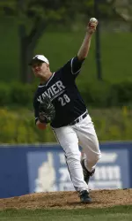 Ben Thomas saw his first action of the season on the mound Tuesday against Miami