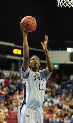 Amber Harris and Ta'Shia Phillips have been named to the 2010-11 Wade Watch.