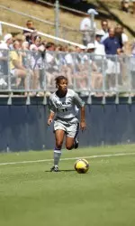 Freshman Mariah Whitaker posted four shots in the loss.