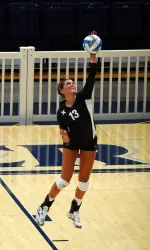 Freppon notched a stellar six service aces