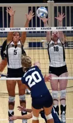 Traut recorded a season-best four assisted blocks