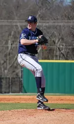 Jon Richard pitched well for the Musketeers, going seven innings and allowing just three earned runs.