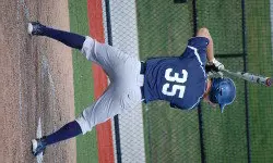 Freshman Brian Bruening scored Xavier's lone run at Ohio State.