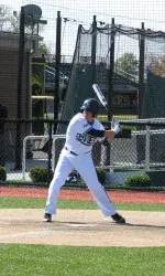 Senior Ben Thomas drove in two RBIs against ISU.