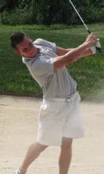 Burger shot a team-best even-par in the final round