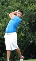 Kato carded an eagle in the first day of competition