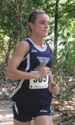 Calesse Cardosi was a late addition to the field in Xavier's first meet of the season.