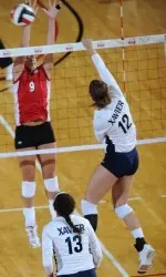 Smith recorded a season-high 10 kills