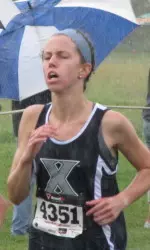 Senior Caylin Howell was the top finisher for the women's team, which finished fourth.