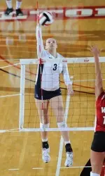 Blair tied her career-high with eight kills