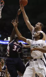 Xavier won the battle of the boards 40-29