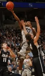 Lyons had a team-high 18 points in the Musketeers' win.