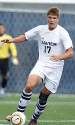 Nick Hagglund scored the game-winning goal for Xavier.