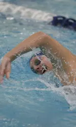 Courtney Cox took the top time against Bellarmine in the 200-yard butterfly.