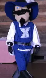 D'Artagnan was also present at the XU/UC Freedom Center Day.