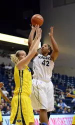 Lakeisha Crouch finished with a career-high four steals against Appalachian State Friday.