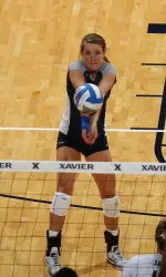 Stephanie Vorherr and the Musketeers clinched the No. 2 seed in the A-10 Championships with a win at Charlotte on Sunday.