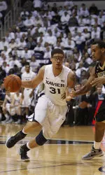 Philmore made his first start in a Xavier uniform against the Commodores Thursday night.