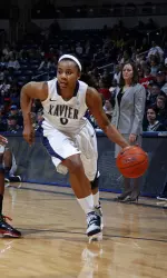 Senior Tyeasha Moss had 15 points for the Musketeers