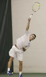 Junior Brandon MacDonald helped Xavier cruise to its first A-10 victory.