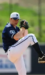Jon Richard pitched six innings in a no-decision against Pitt.
