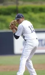 Vinny Nittoli pitched seven shutout innings against SLU Friday.