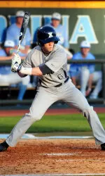 Mitch Elliott went 5-for-8 with a homer and a triple in Saturday's double-header at URI.