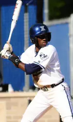 Selby Chidemo's sac bunt in the fifth gave XU a 3-2 lead.