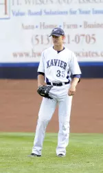 Brian Bruening extended his hit streak to nine games Sunday.